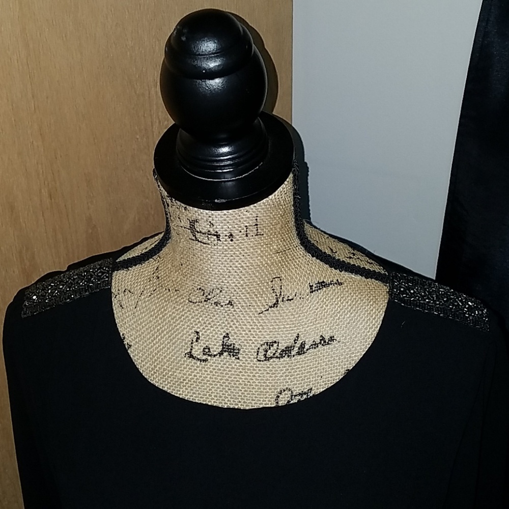 NWT F21 black Dress L - Picture 3 of 8